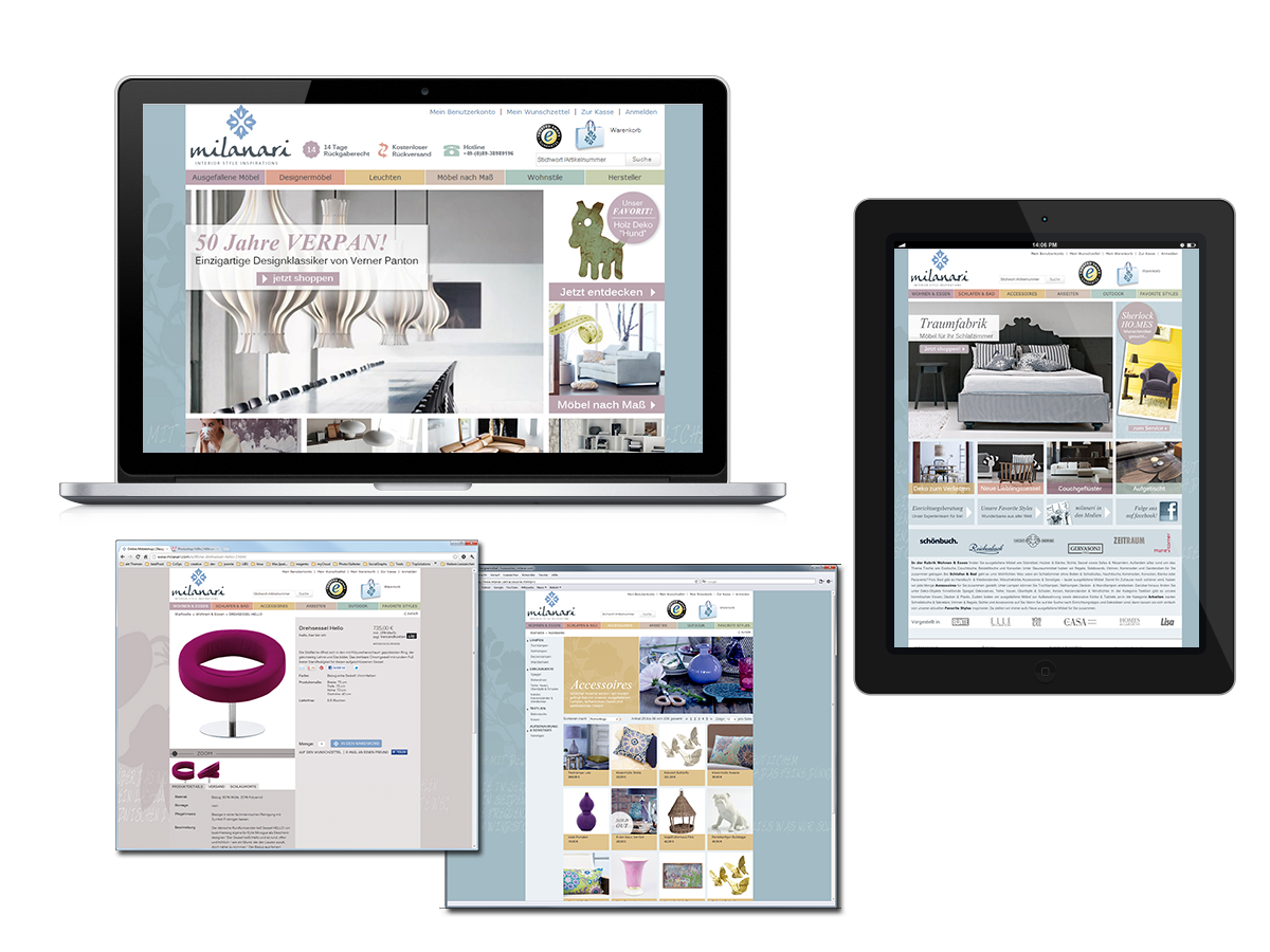 MILANARI Magento Shop
